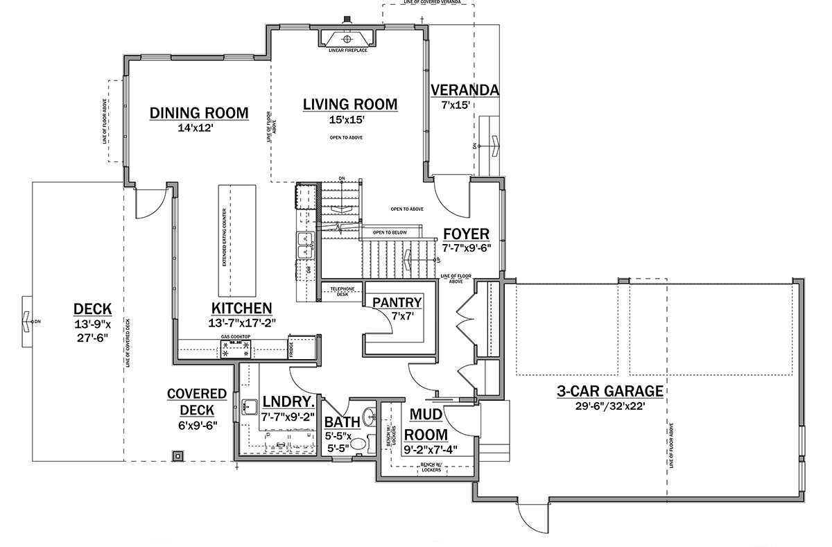 Plan 81156 | Traditional Style with 3 Bed, 3 Bath, 3 Car Garage