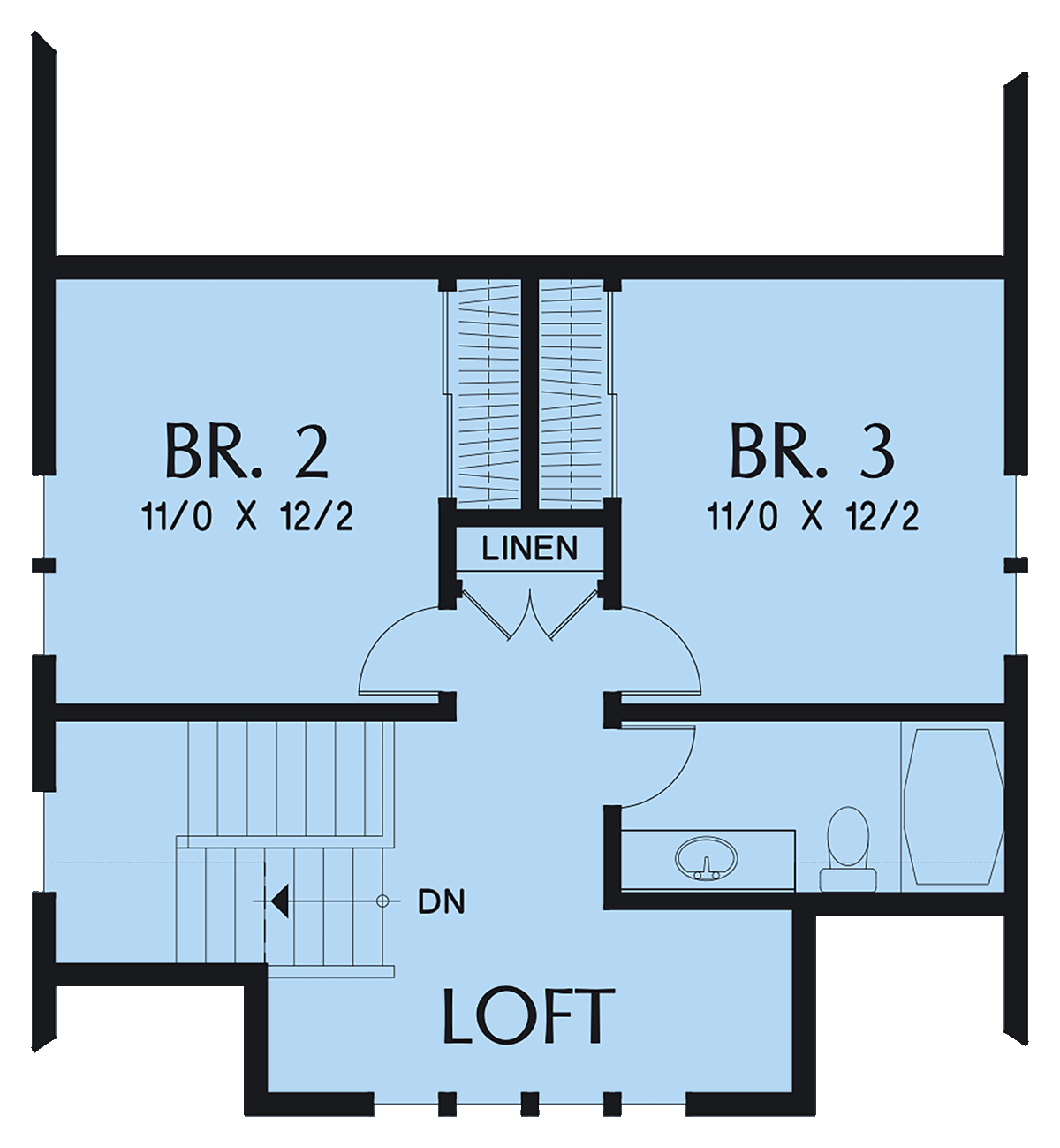 House Plan 81220 Level Two
