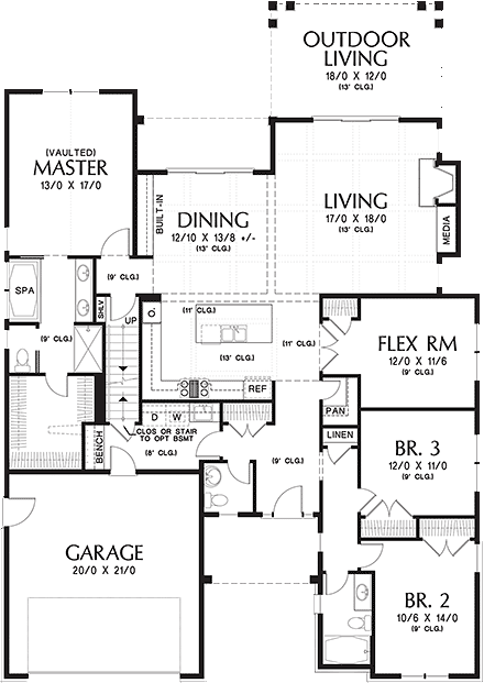 First Level Plan