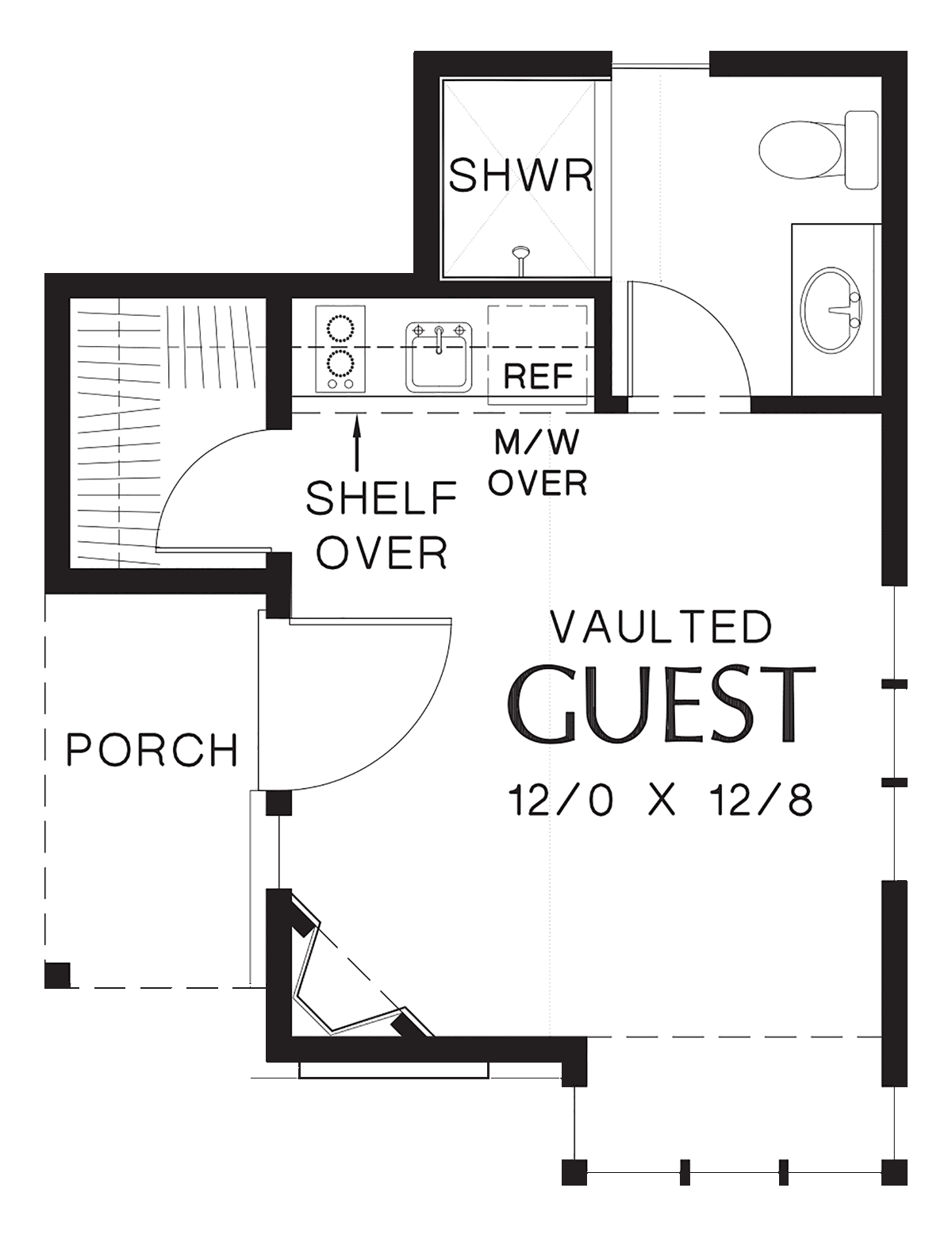 House Plan 81260 Level One