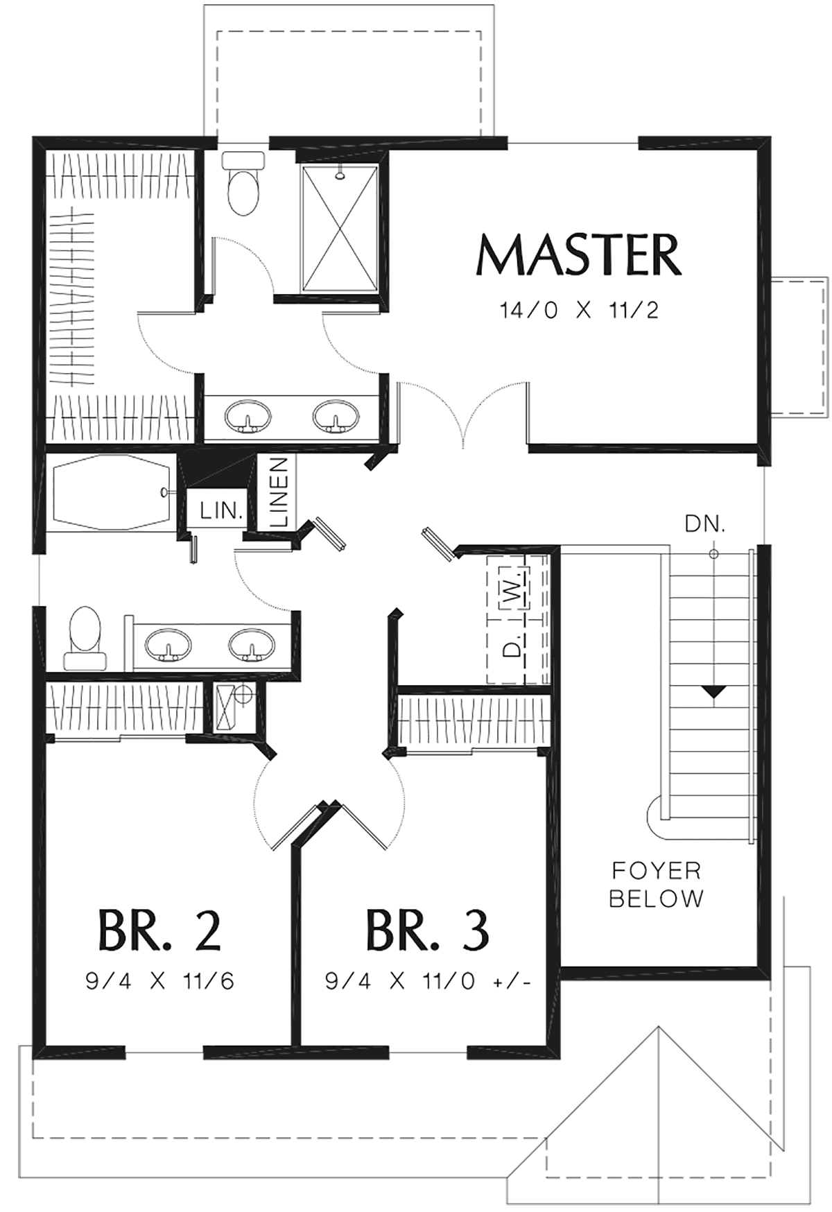 House Plan 81281 Level Two