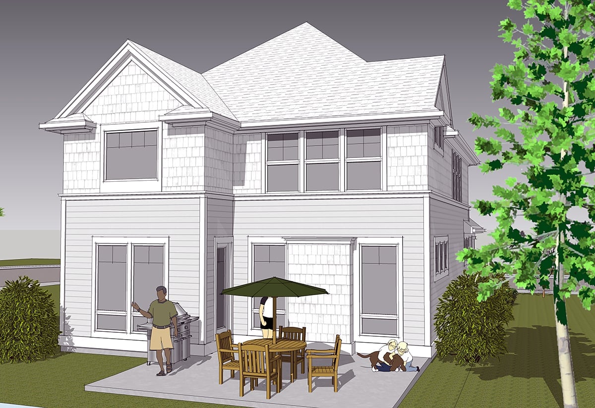 Rear Elevation
