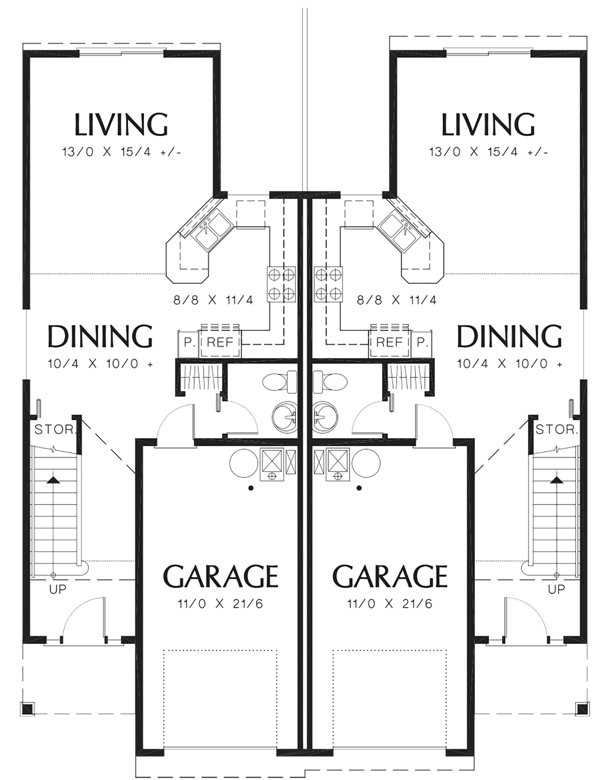 Multi-Family Plan 81288 Level One