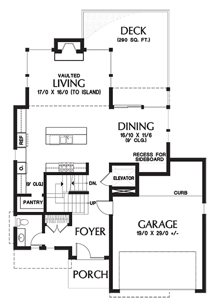 First Level Plan