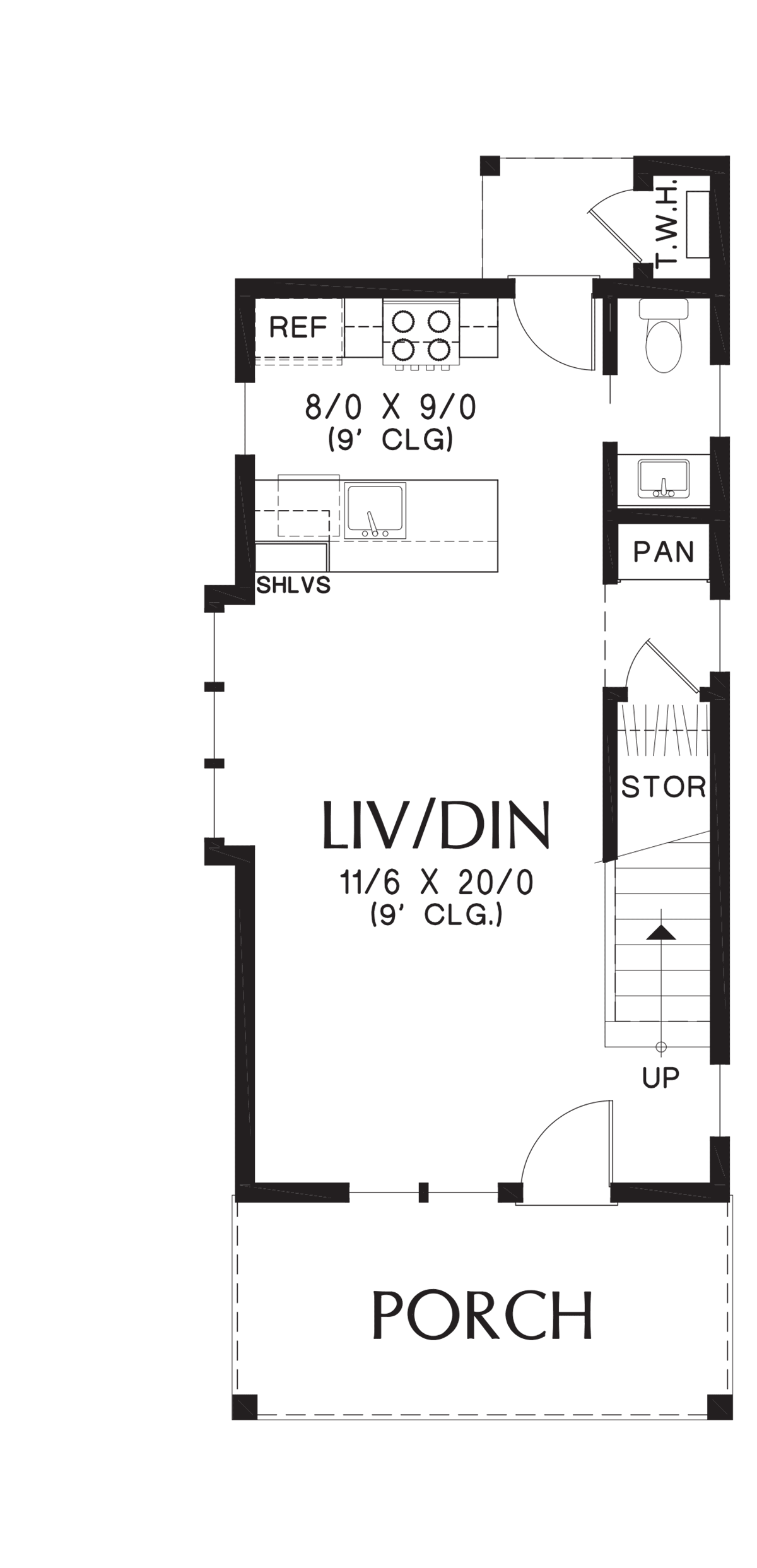 House Plan 81316 Level One