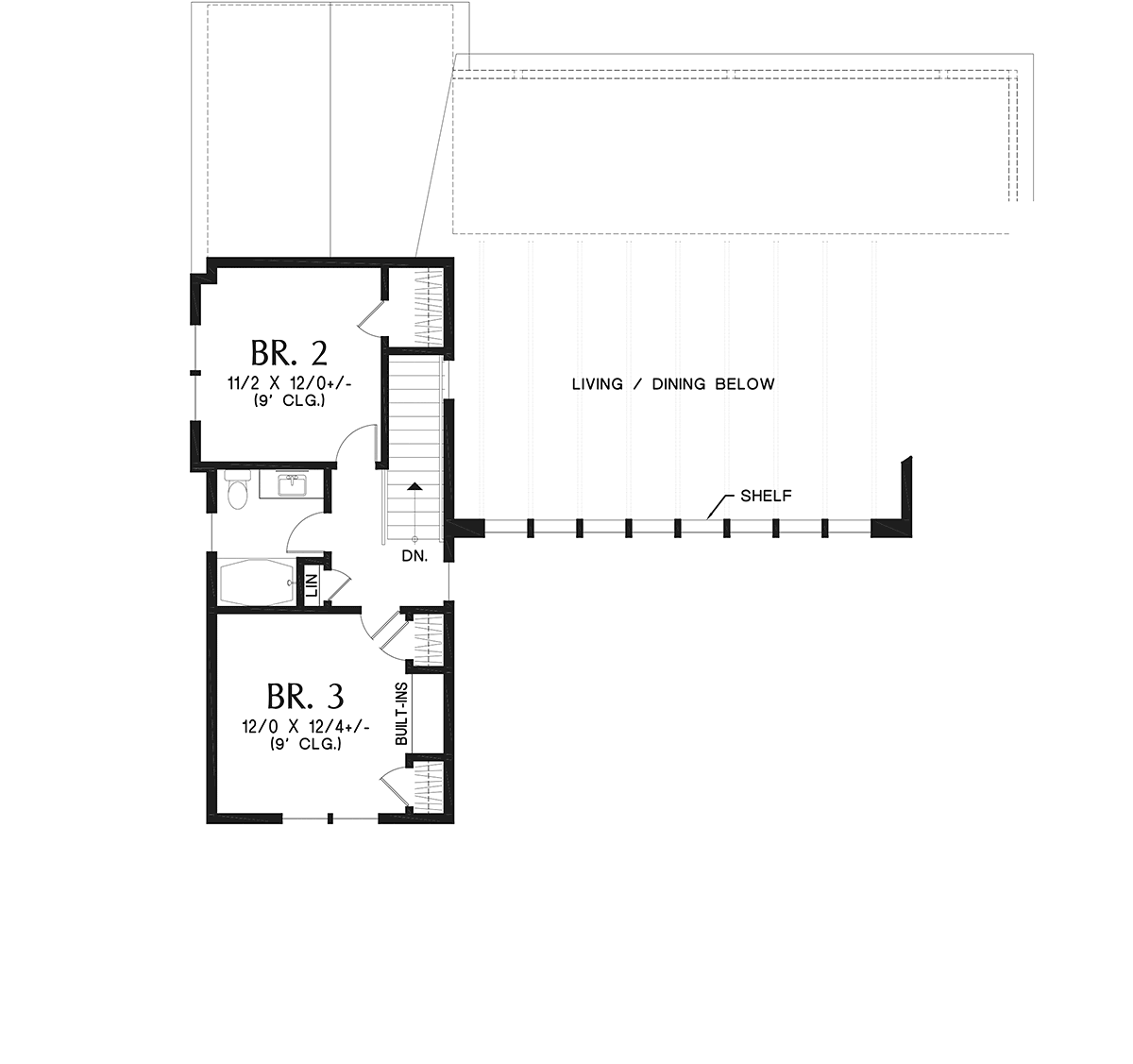 House Plan 81350 Level Two