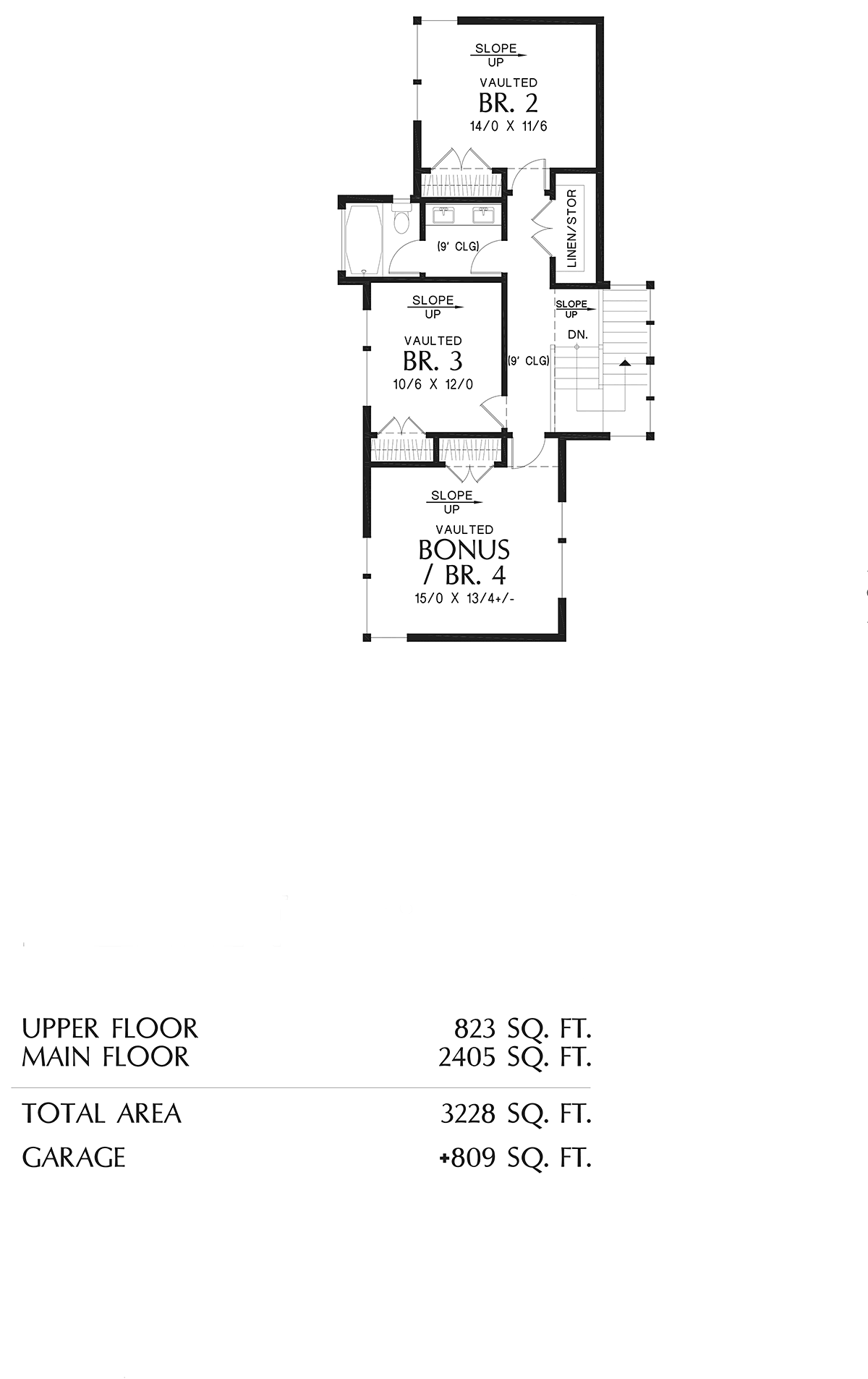 House Plan 81351 Level Two