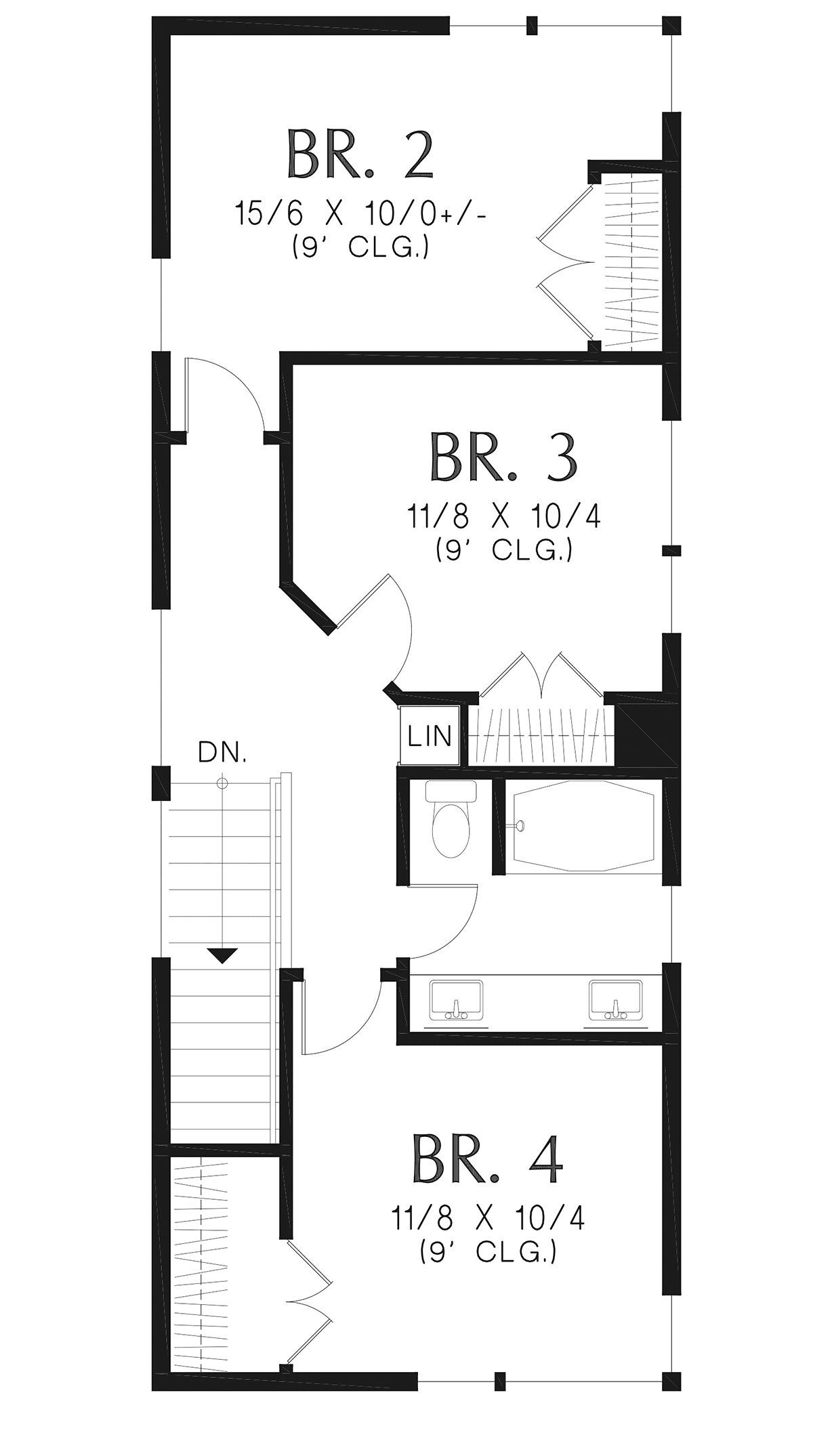House Plan 81353 Level Two