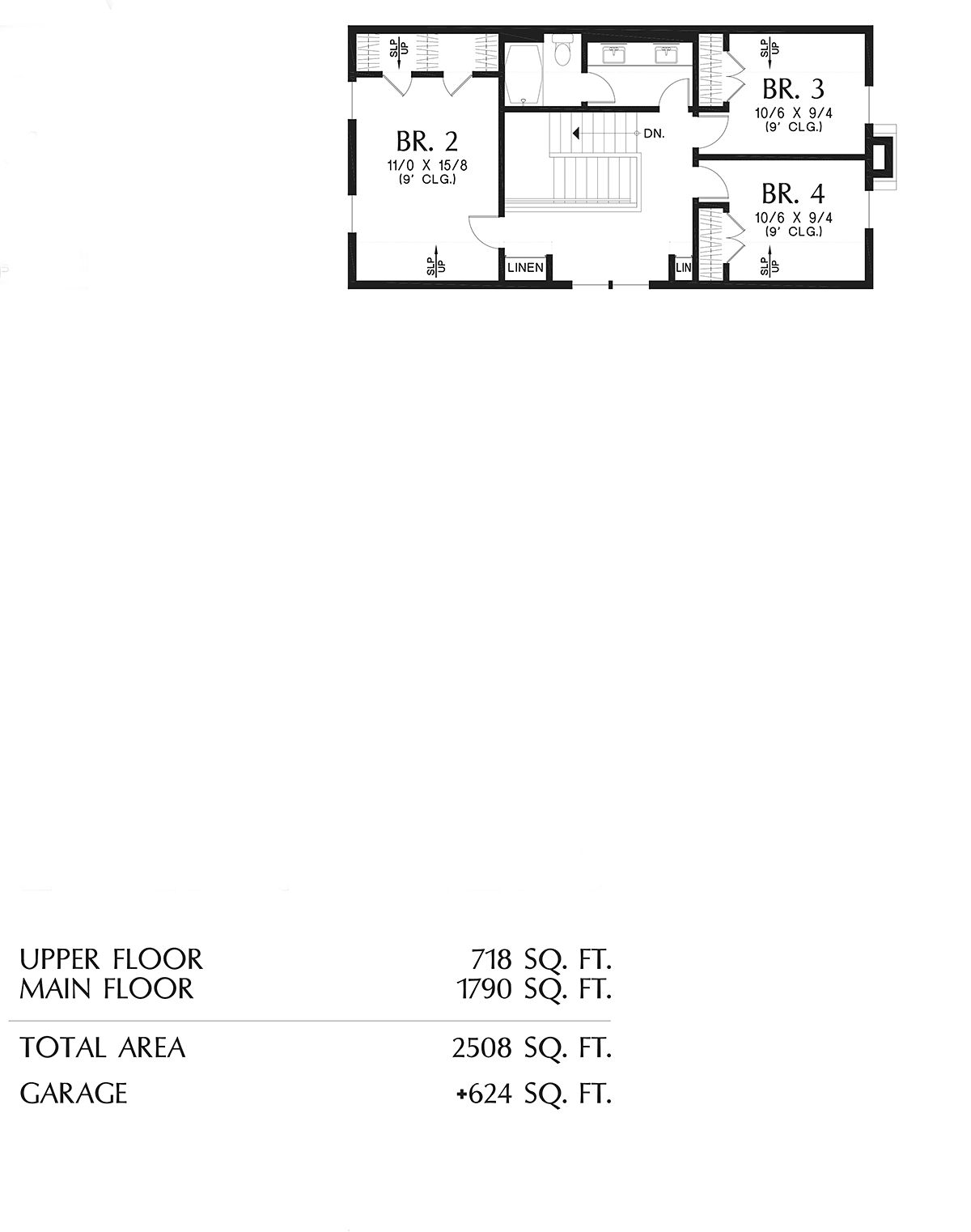 House Plan 81360 Level Two