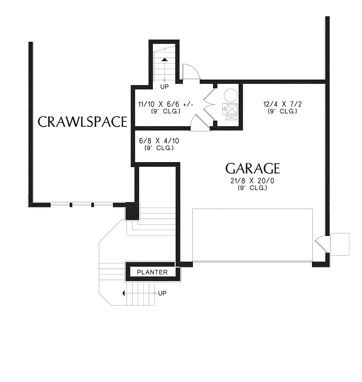 House Plan 81371 Lower Level