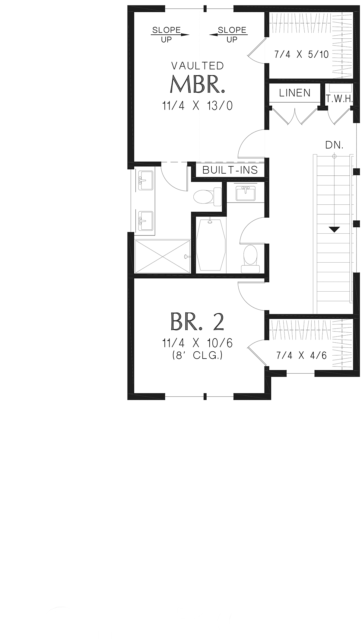 House Plan 81381 Level Two