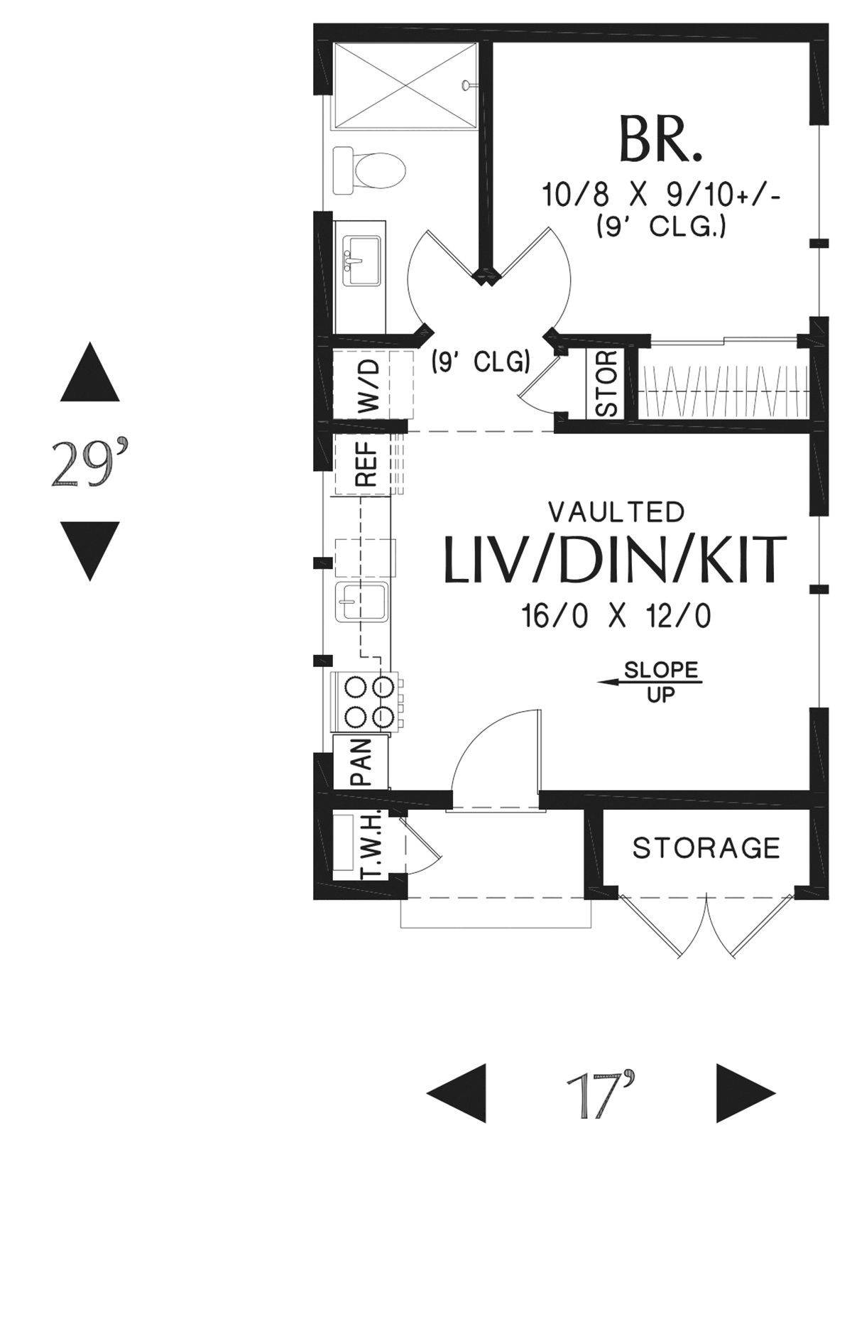 House Plan 81383 Level One