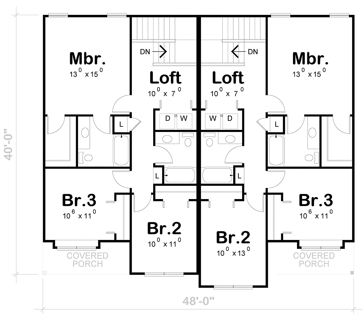 Multi-Family Plan 81461 Level Two