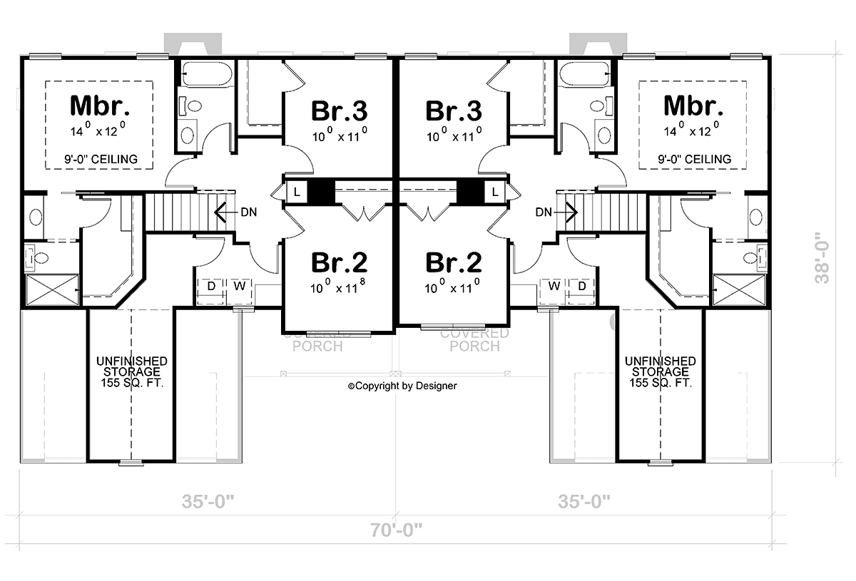 Multi-Family Plan 81483 Level Two