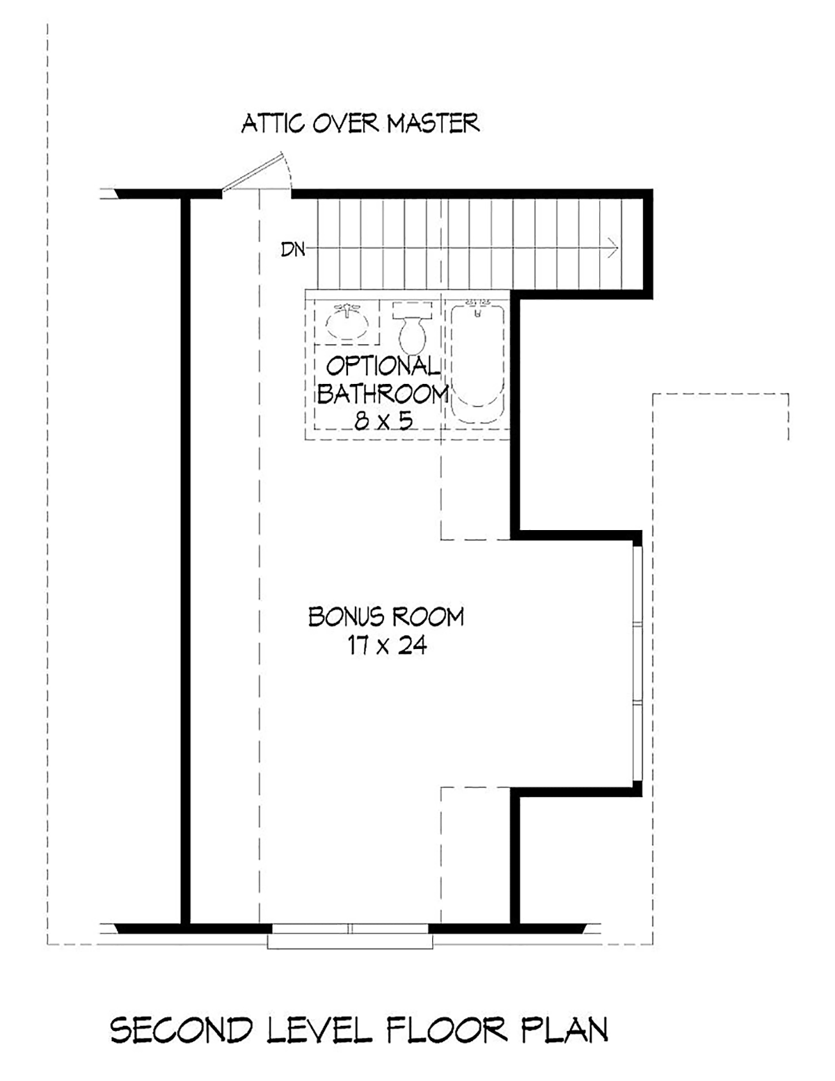 House Plan 81523 Level Two