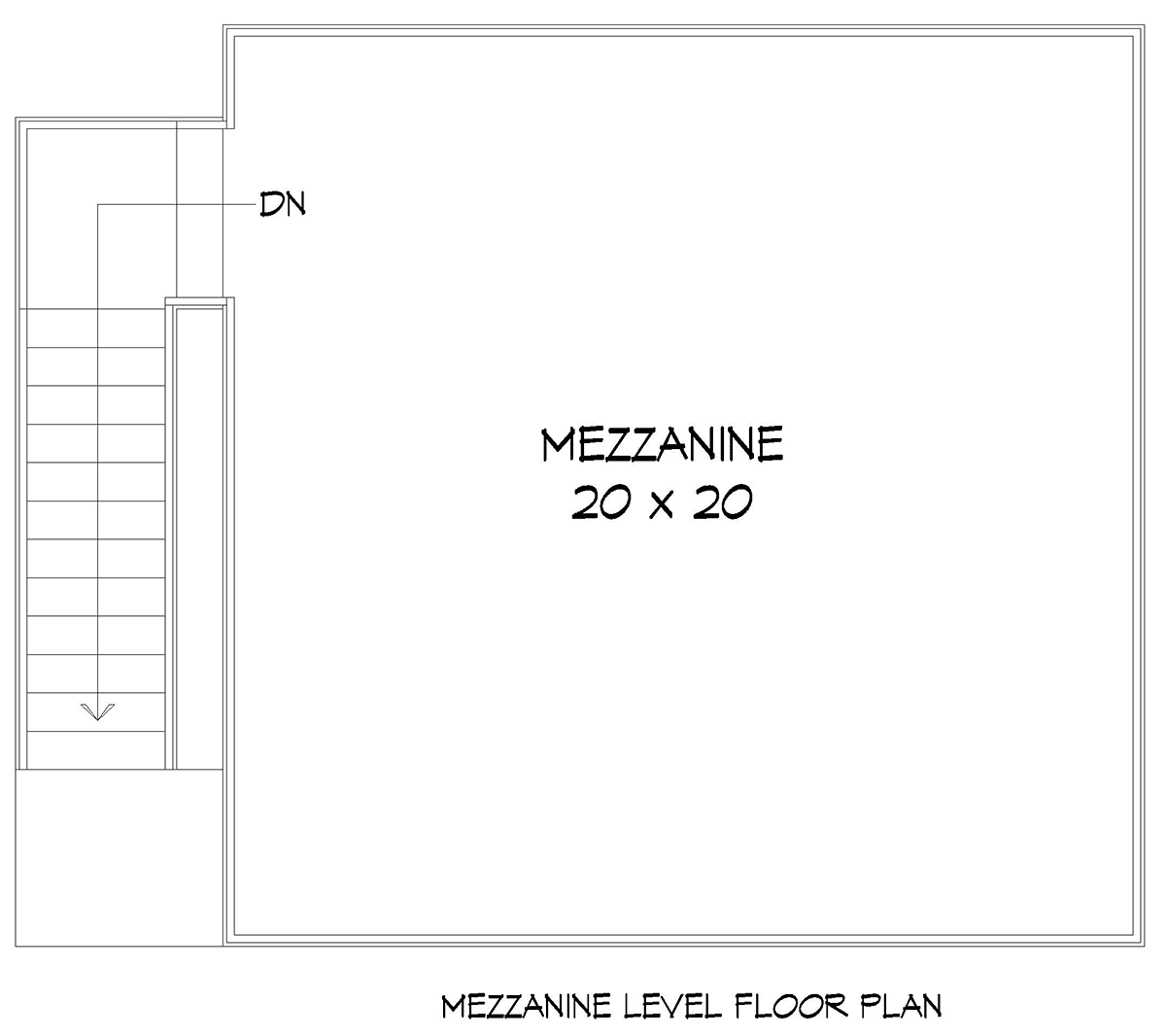 Garage Plan 81526 - 2 Car Garage Level Two