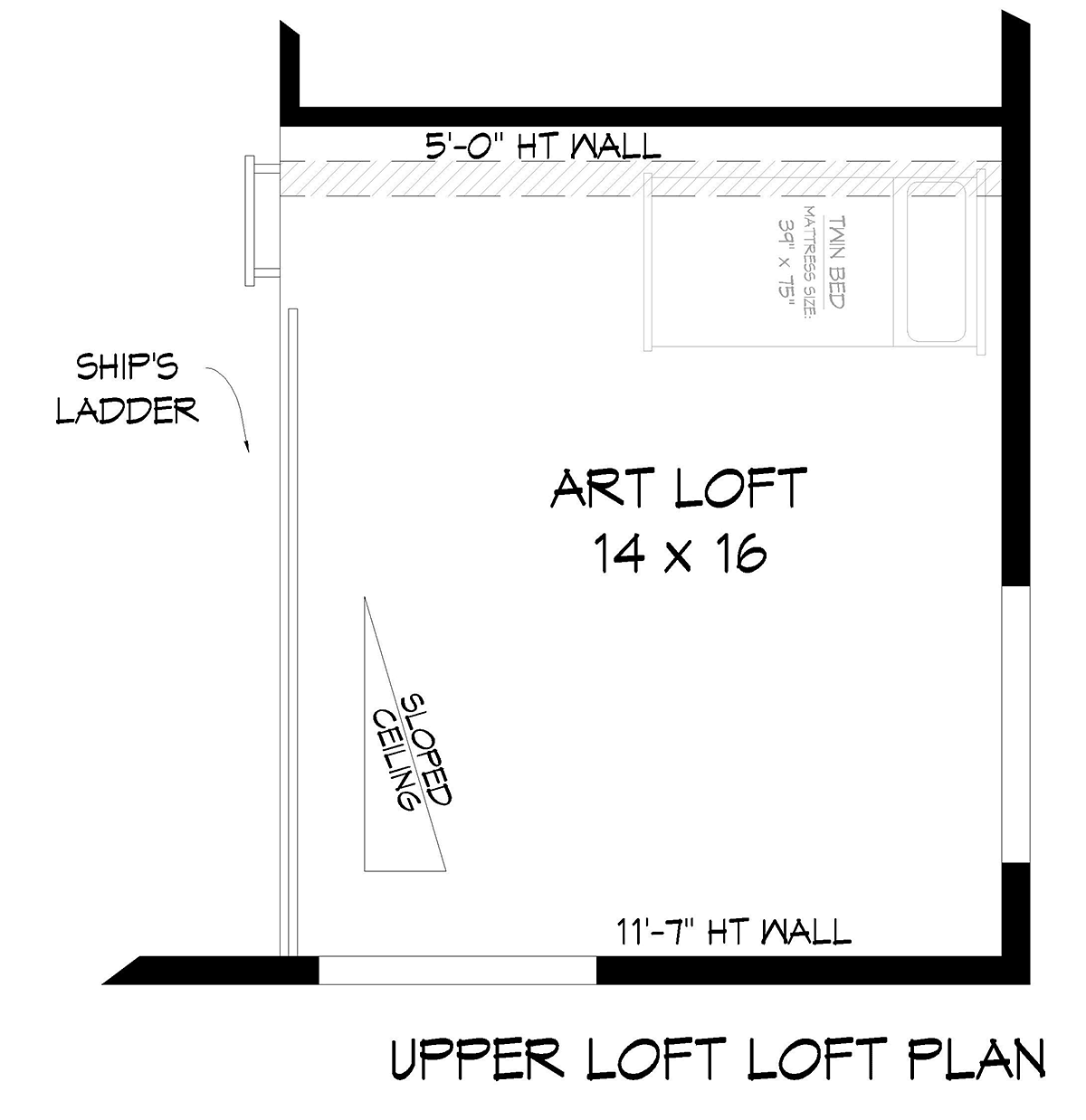 House Plan 81540 Level Three