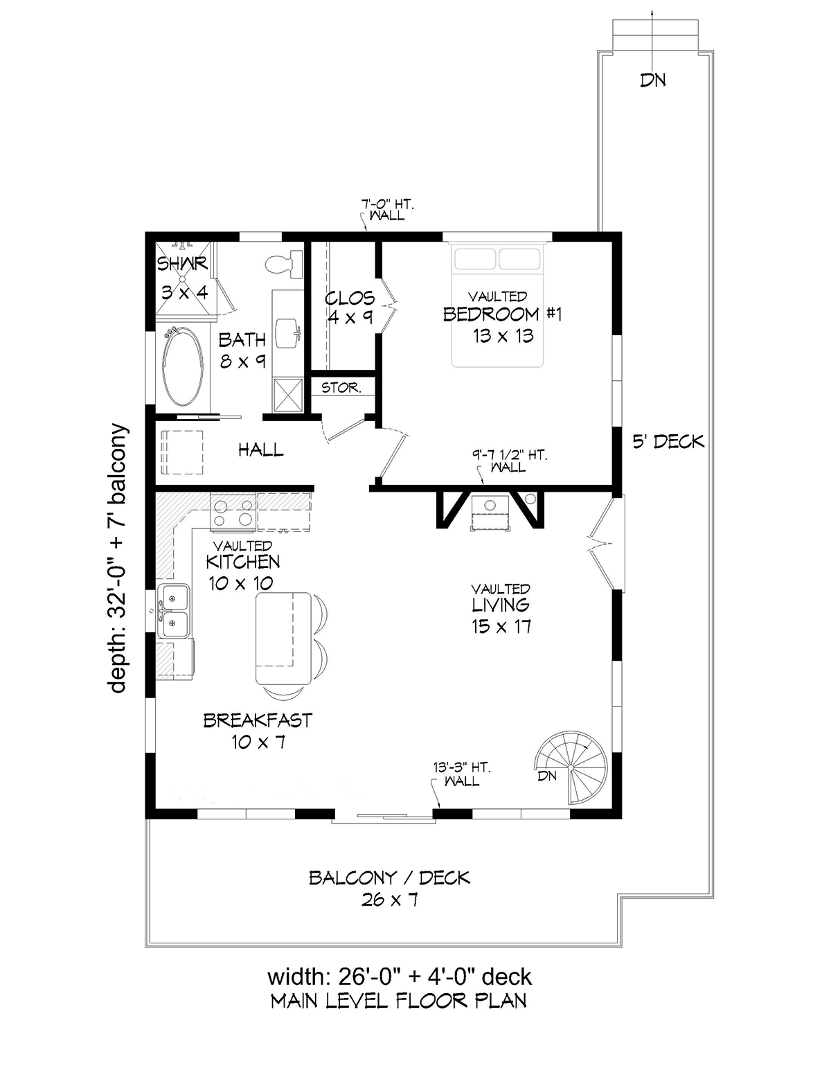 House Plan 81565 Level One