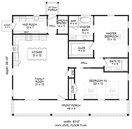 First Level Plan