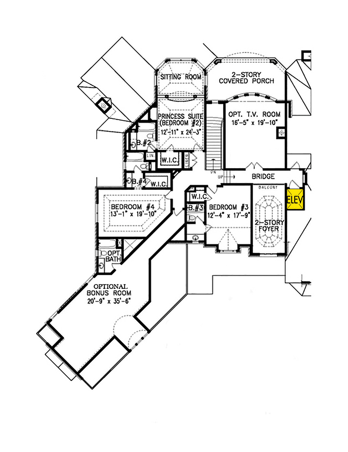 House Plan 81610 Level Two