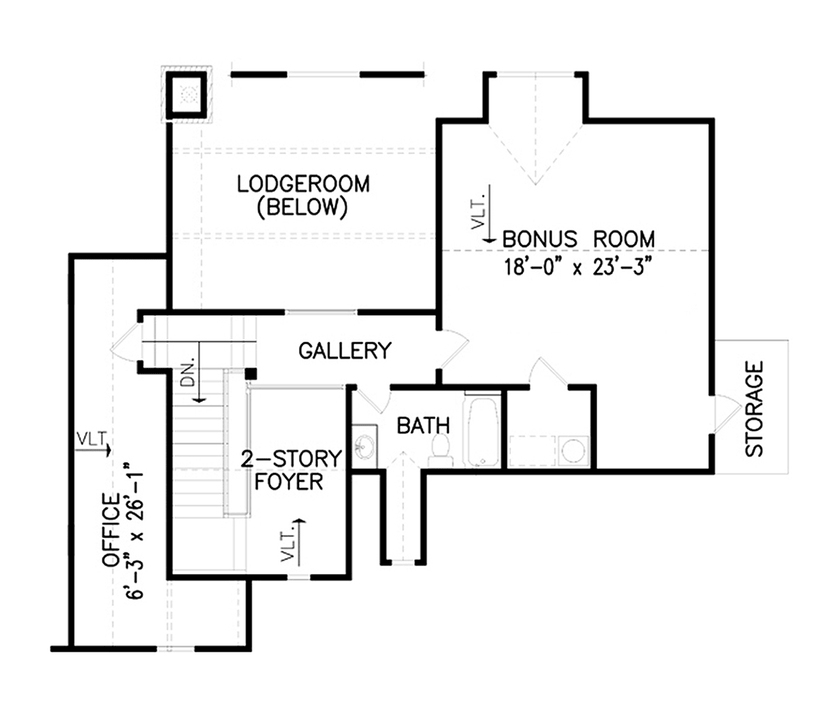 House Plan 81611 Level Two