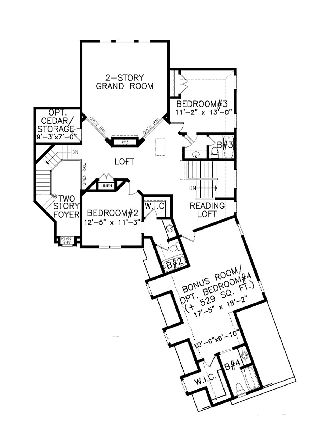 House Plan 81612 Level Two