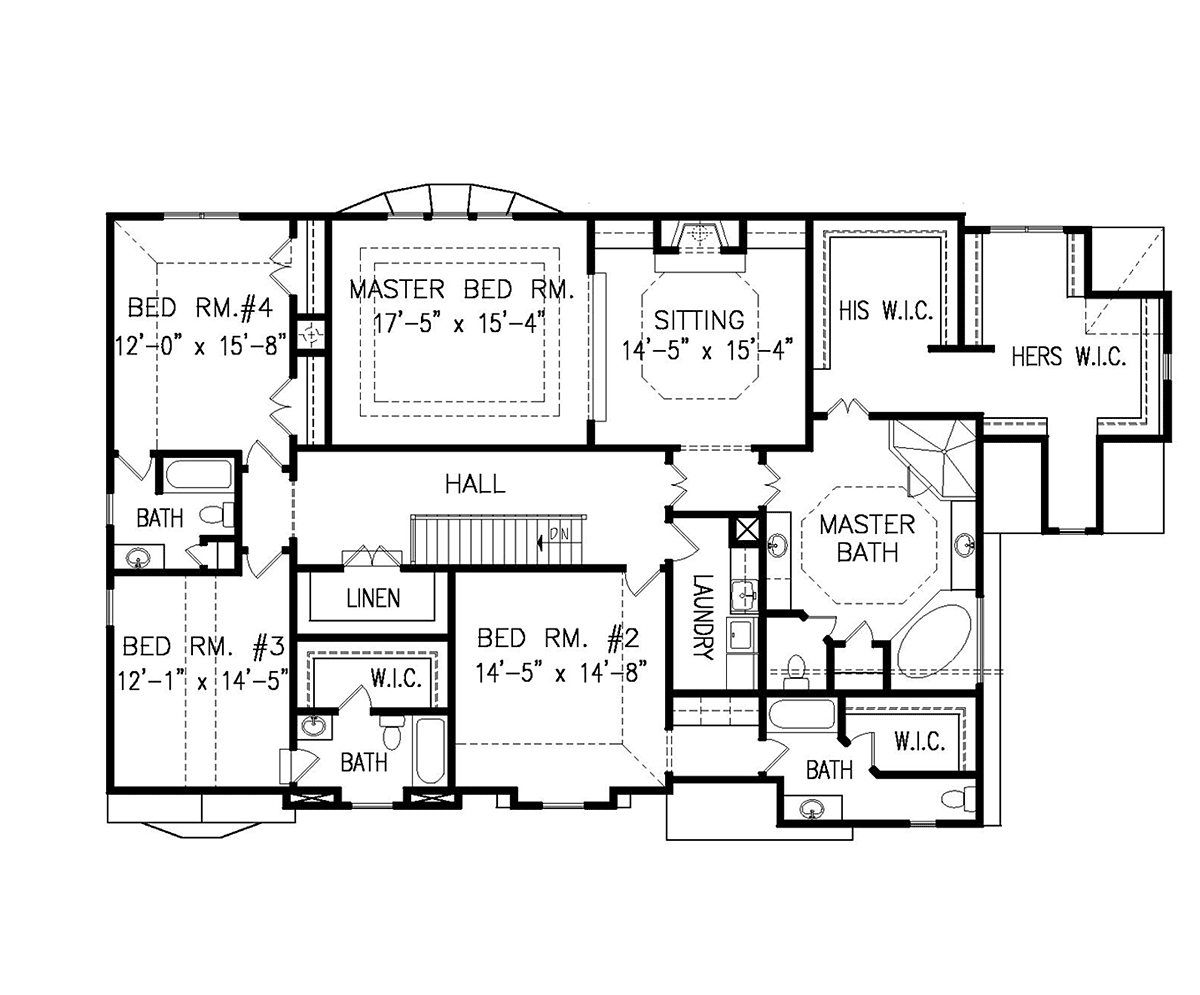 House Plan 81614 Level Two