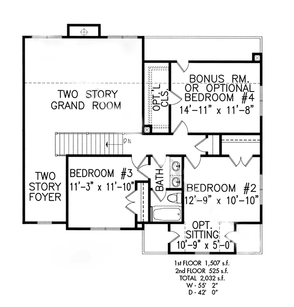 House Plan 81618 Level Two