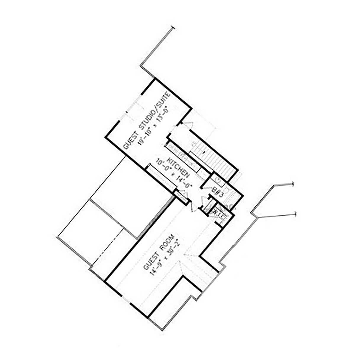 House Plan 81624 Level Two