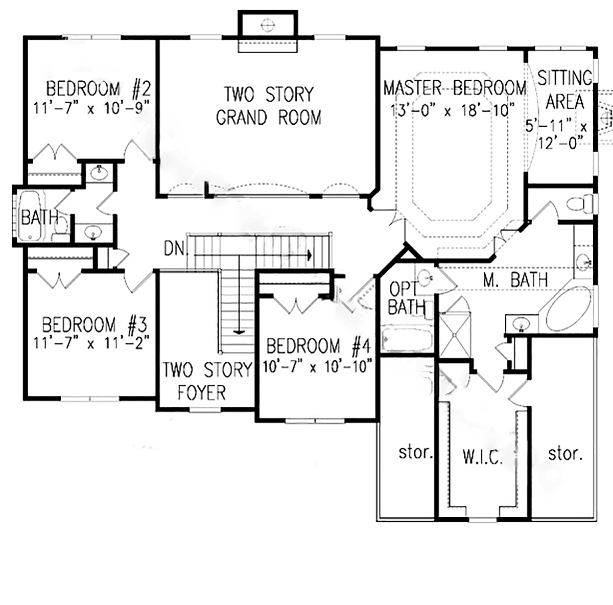 House Plan 81627 Level Two