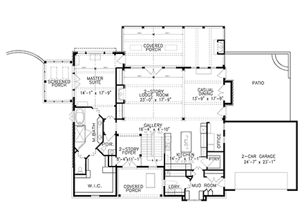 First Level Plan