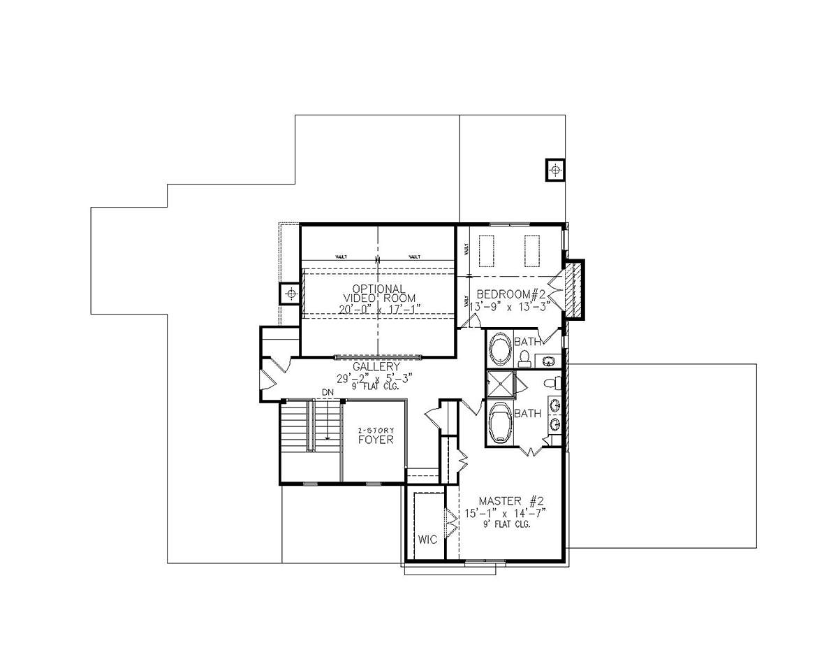 House Plan 81647 Level Two