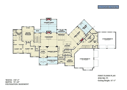 First Level Plan