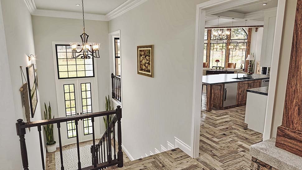 Country, Craftsman Plan with 2525 Sq. Ft., 3 Bedrooms, 2 Bathrooms, 2 Car Garage Picture 17