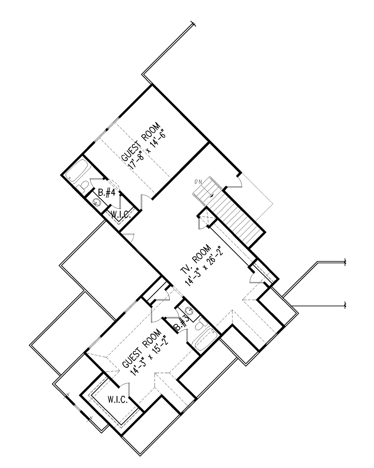 House Plan 81680 Level Two
