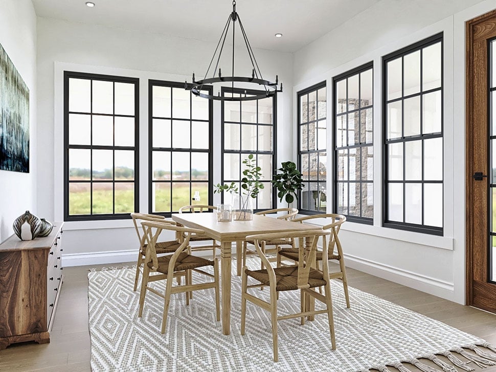 Contemporary, Traditional Plan with 5985 Sq. Ft., 5 Bedrooms, 7 Bathrooms, 3 Car Garage Picture 23