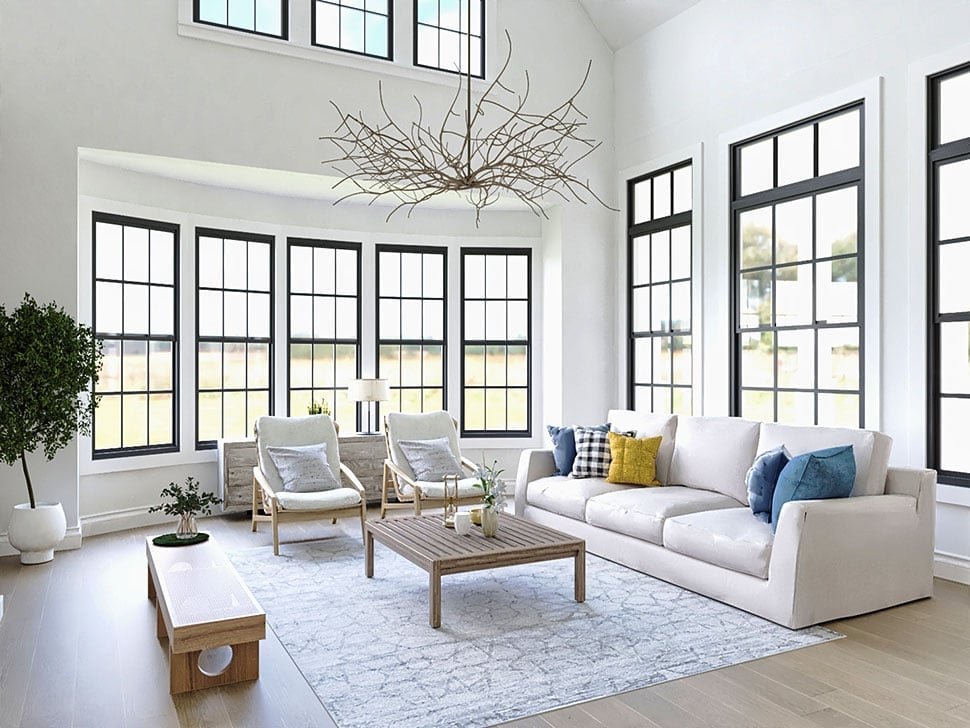 Contemporary, Traditional Plan with 5985 Sq. Ft., 5 Bedrooms, 7 Bathrooms, 3 Car Garage Picture 25