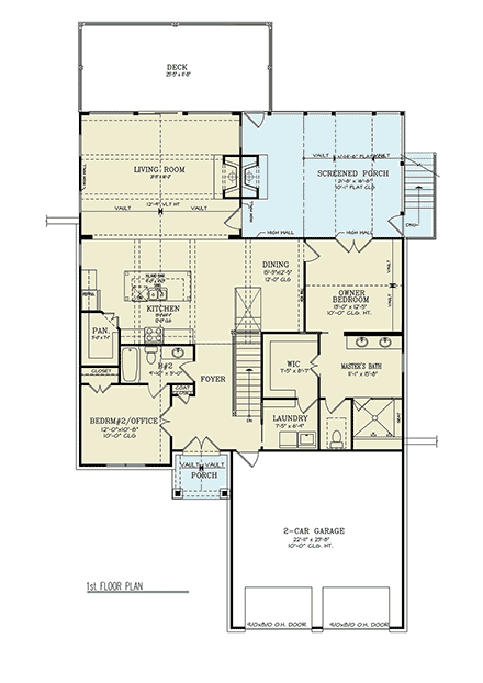 First Level Plan