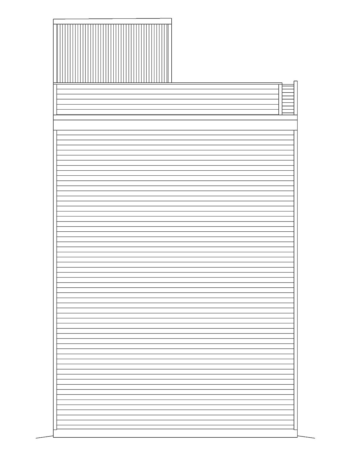 House Plan 81710 Rear Elevation