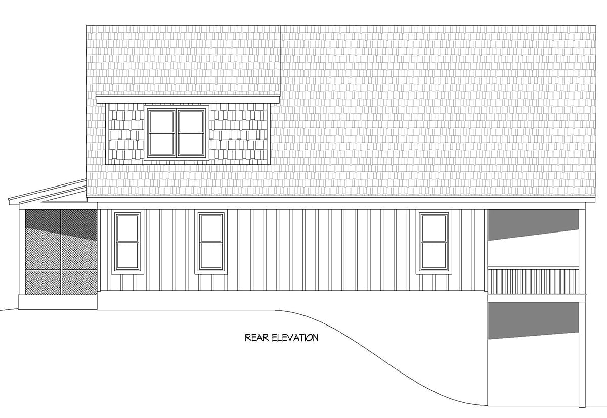 Rear Elevation
