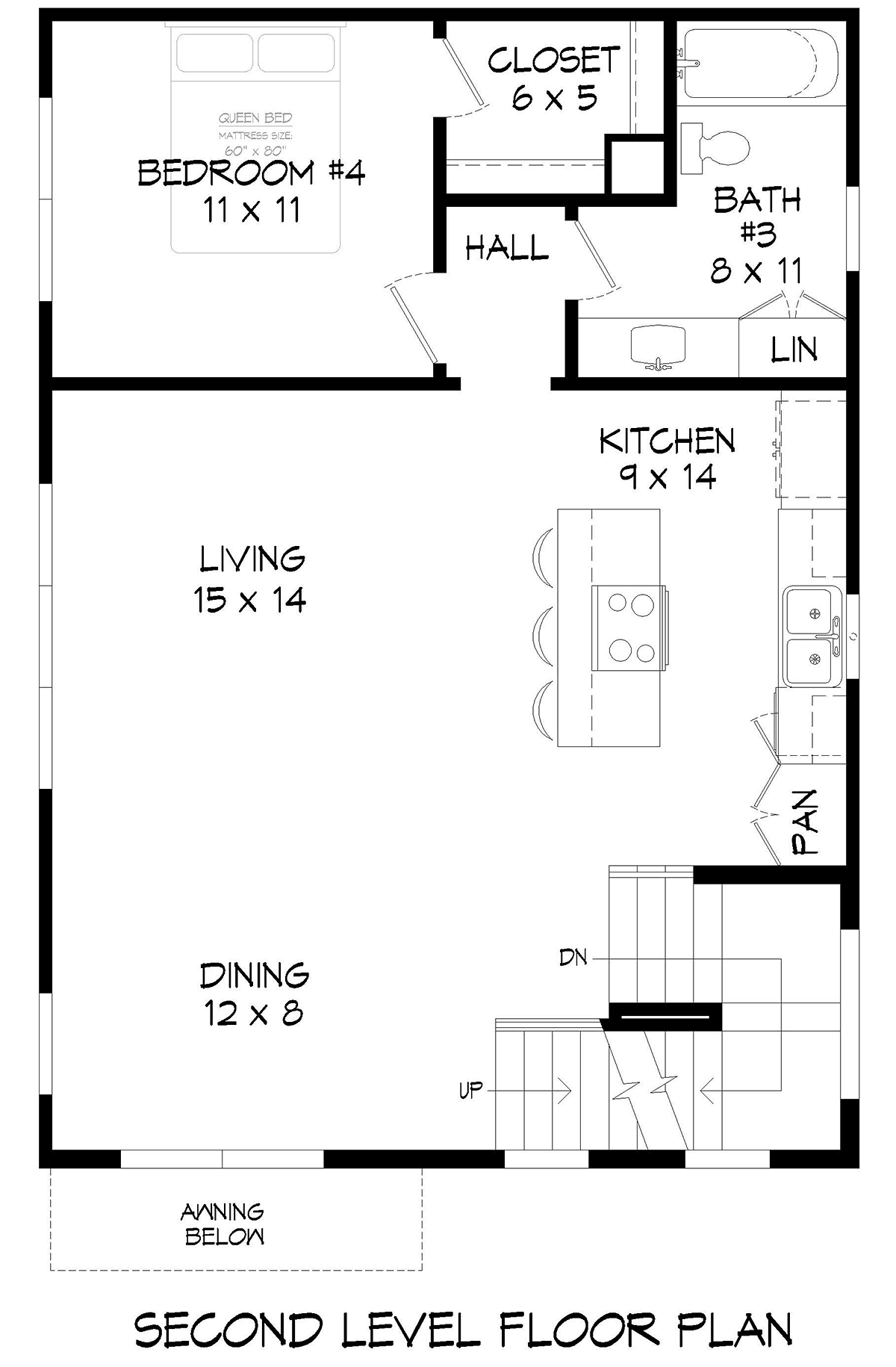 House Plan 81737 Level Two