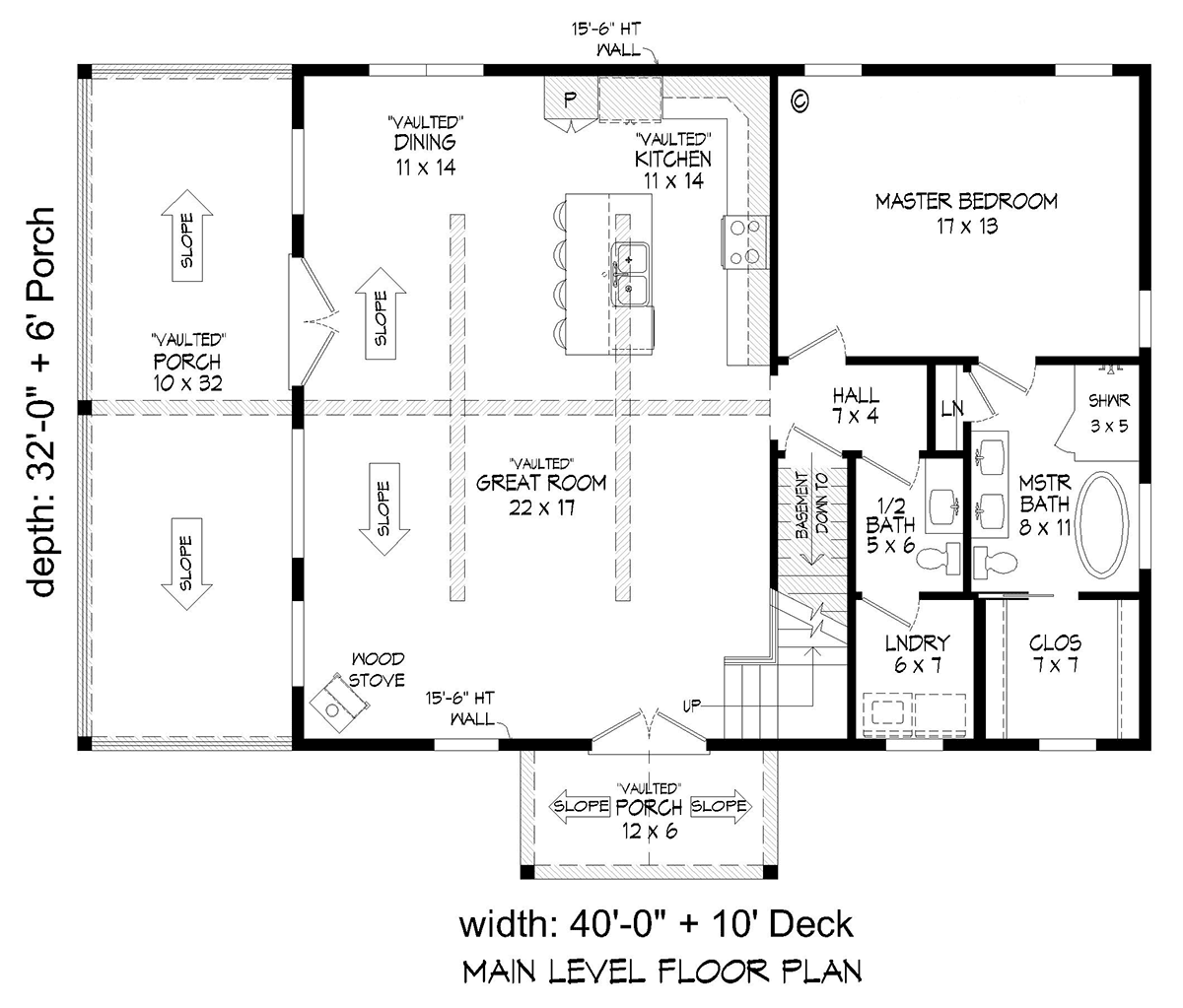 House Plan 81749 Level One