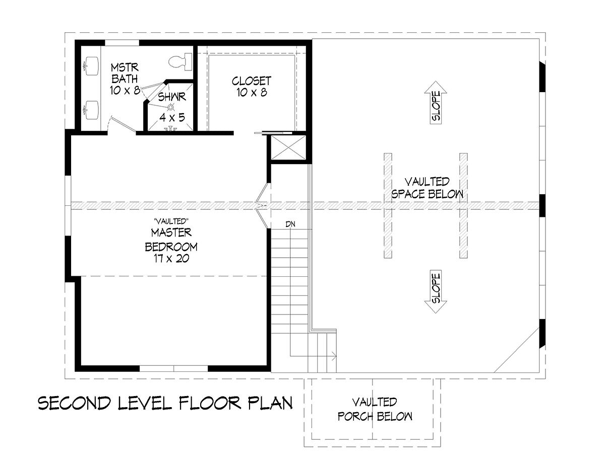 House Plan 81773 Level Two