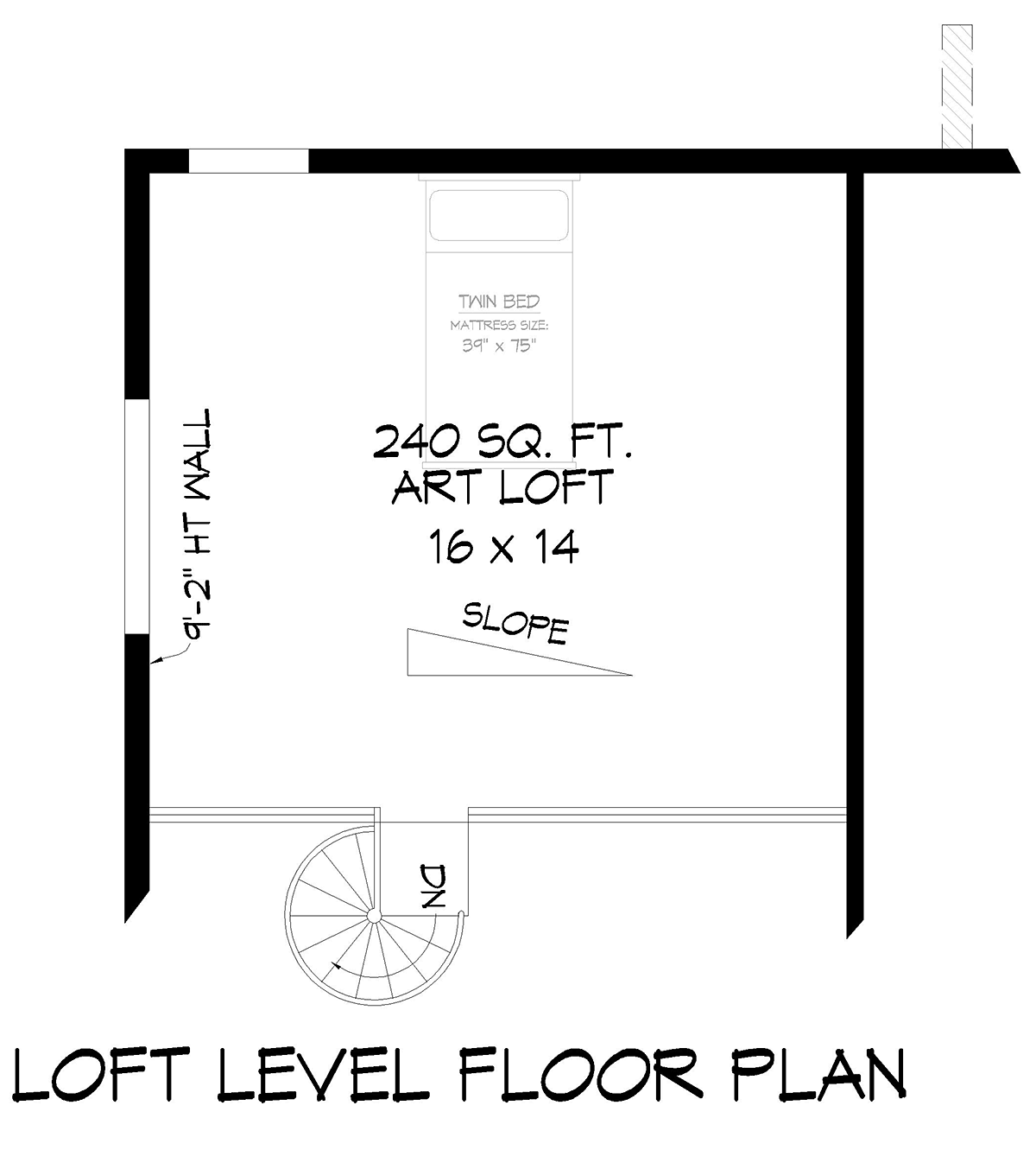 House Plan 81777 Level Two