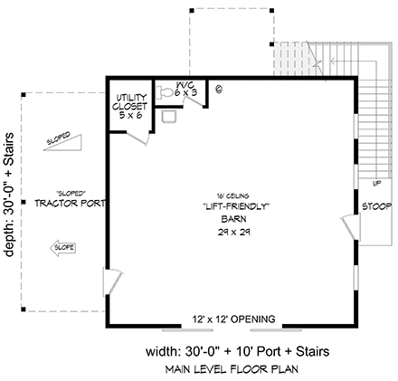 First Level Plan