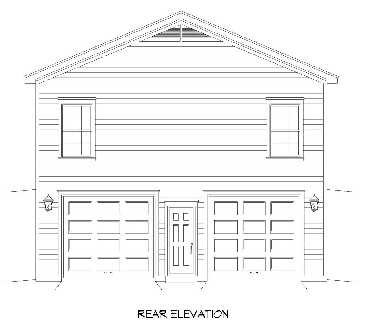 Rear Elevation