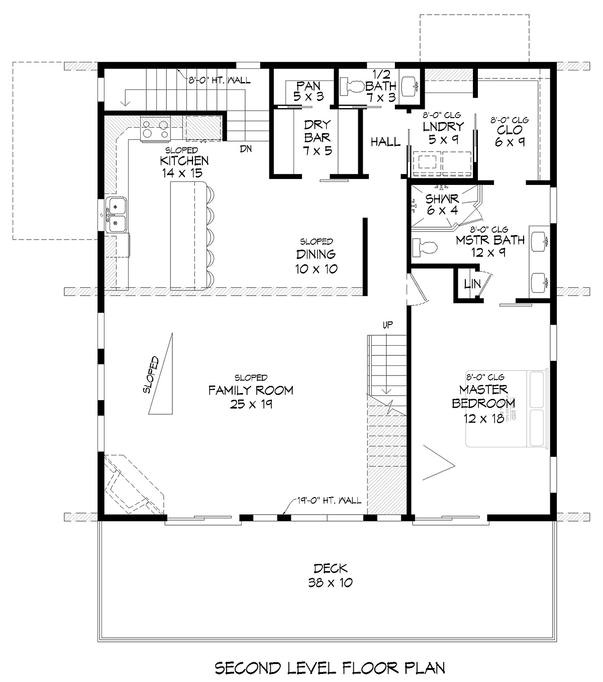 House Plan 81799 Level Two