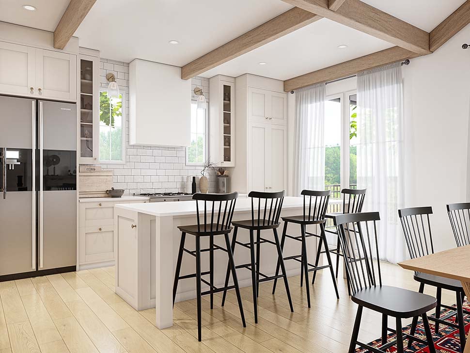 Country, Farmhouse, Ranch Plan with 2400 Sq. Ft., 3 Bedrooms, 2 Bathrooms Picture 13