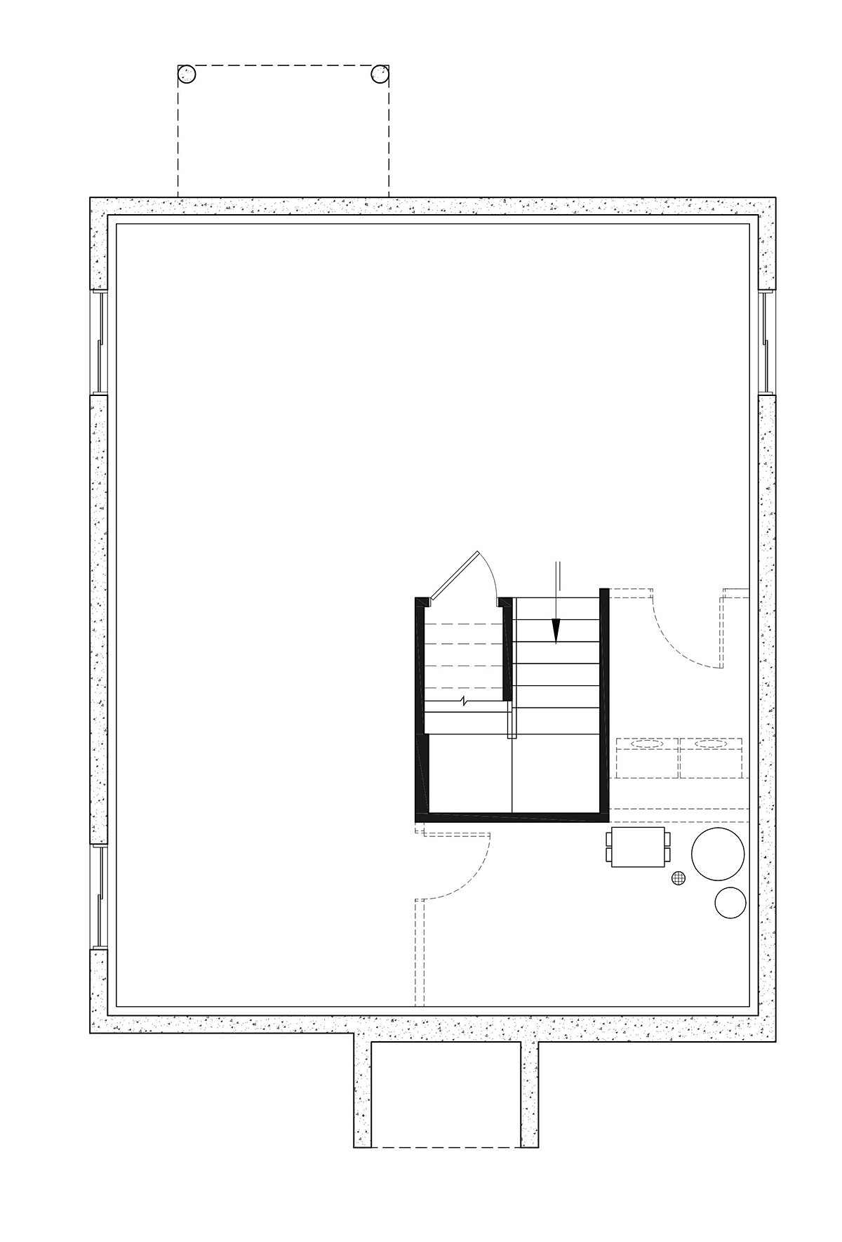 House Plan 81833 Lower Level