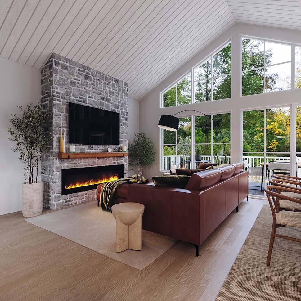 Country, Farmhouse Plan with 1970 Sq. Ft., 3 Bedrooms, 2 Bathrooms Picture 9